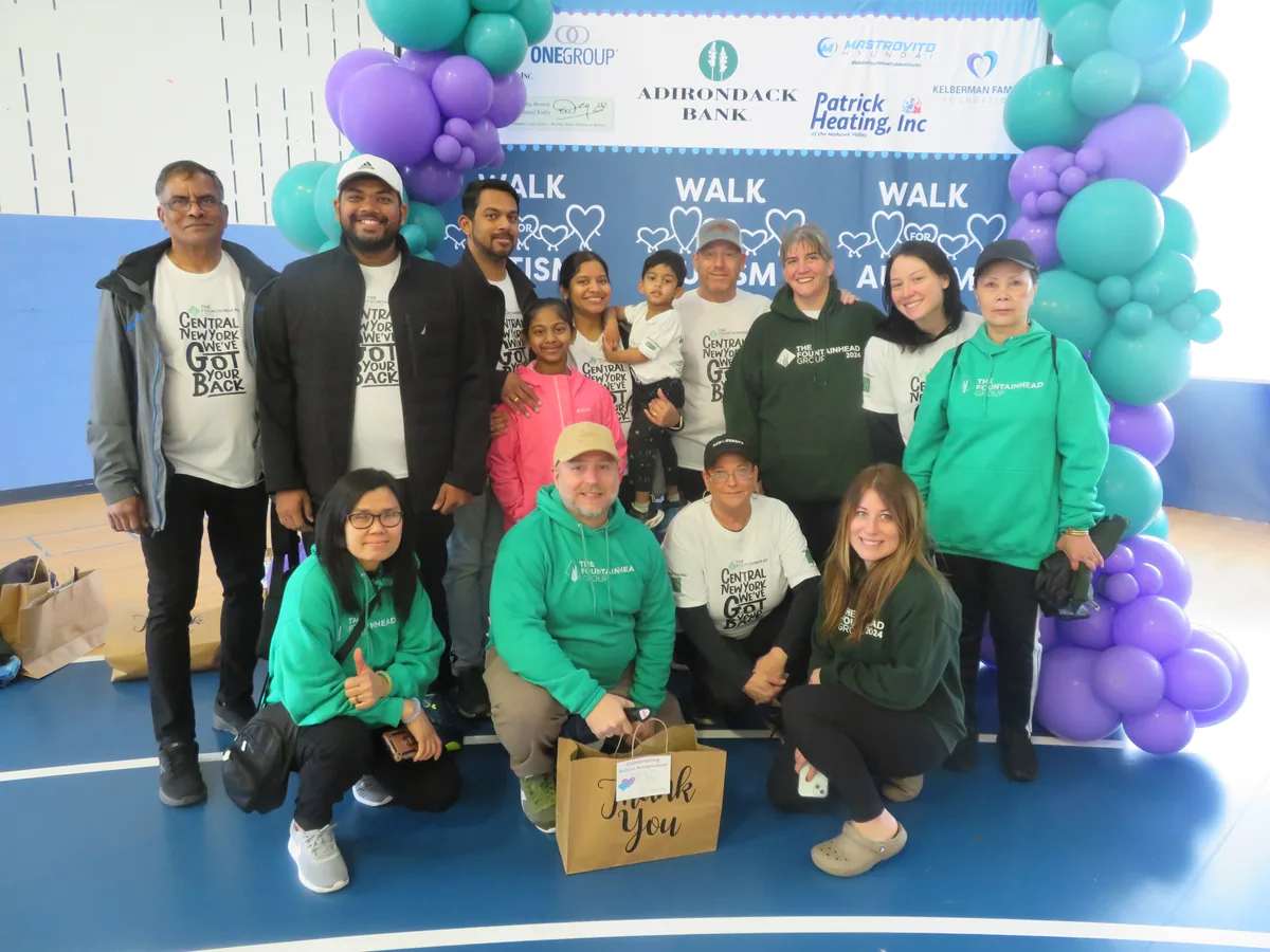 FGI employees and their families at the Walk for Autism