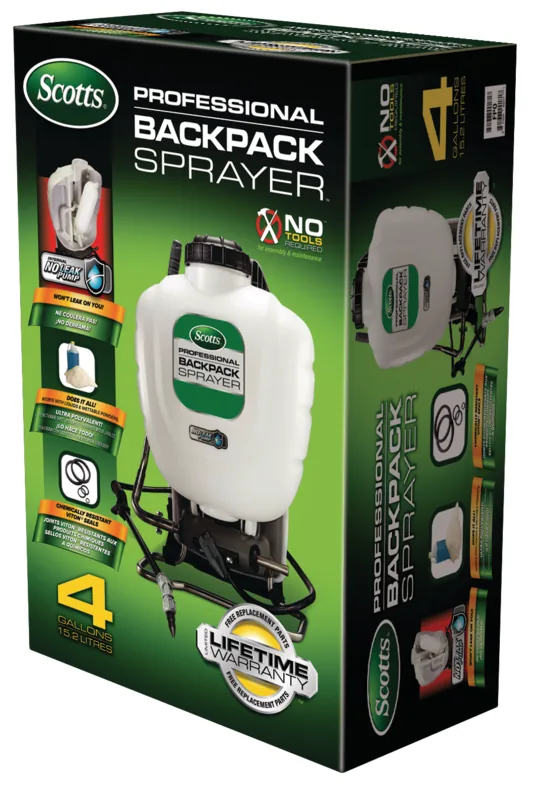 Scotts® S2 Lithium-Ion Battery Powered Backpack Sprayer Model 190540