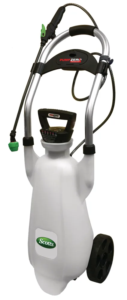 Scotts® 3-Gallon Wheeled Cart Sprayer with Pump Zero™ Model 190617