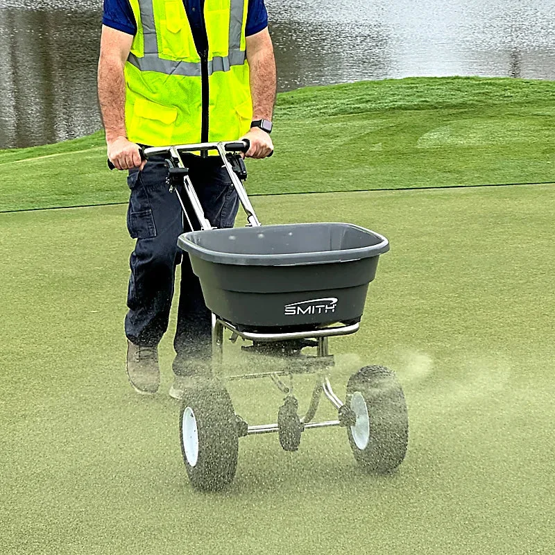 Smith™ SB-80ST 80 lb Torque Grip Stainless Steel Broadcast Push Spreader Model 190811, photo 3