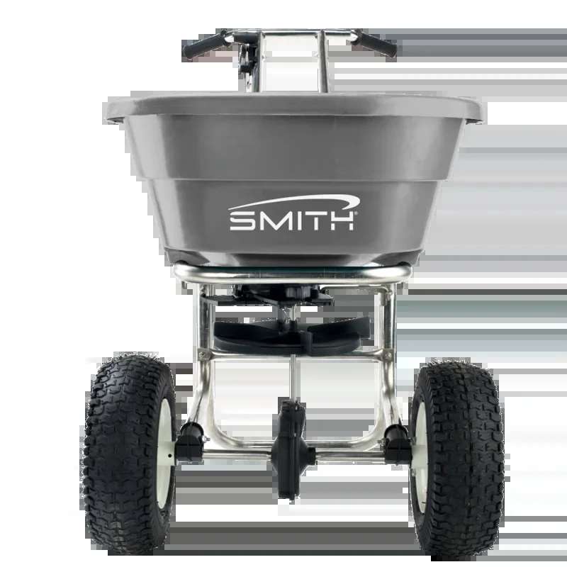 Smith™ SB-80ST 80 lb Torque Grip Stainless Steel Broadcast Push Spreader Model 190811
