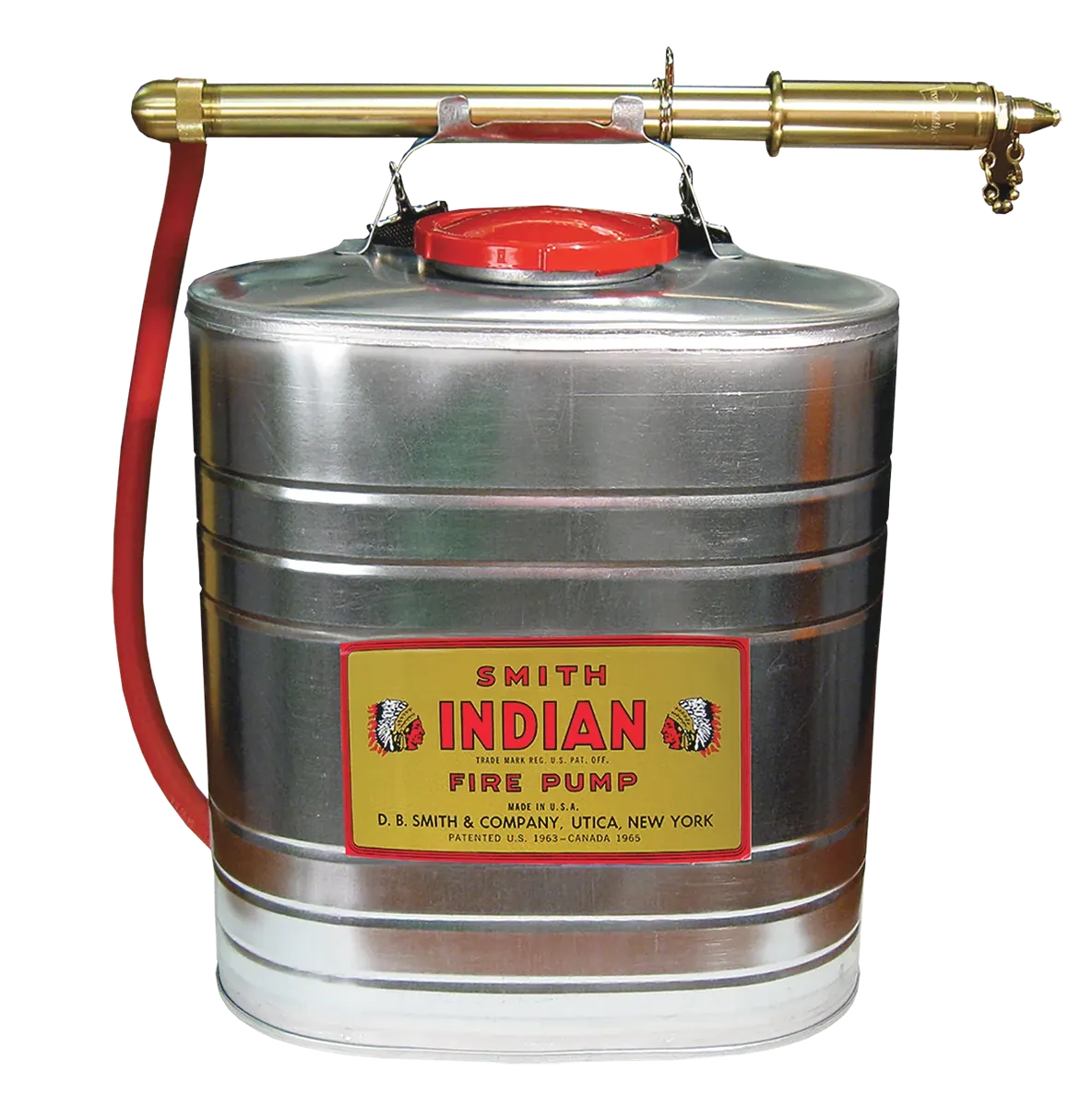 Indian 90G Galvanized Fire Pump with Smith brass pump - the original wildland fire pump since 1925