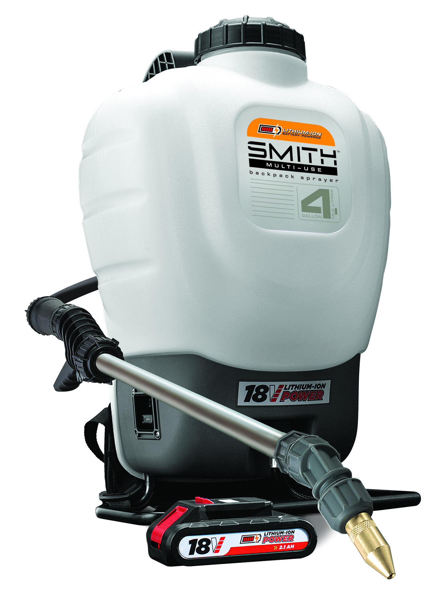 Smith Multi-Use 18V Lithium-ion Powered Backpack Sprayer, Model 190576