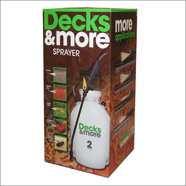 Deck sprayer on sale