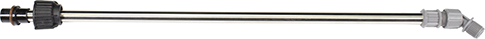 Smith Performance Sprayers 182871 18-Inch Professional Stainless Steel Wand with Sleeve