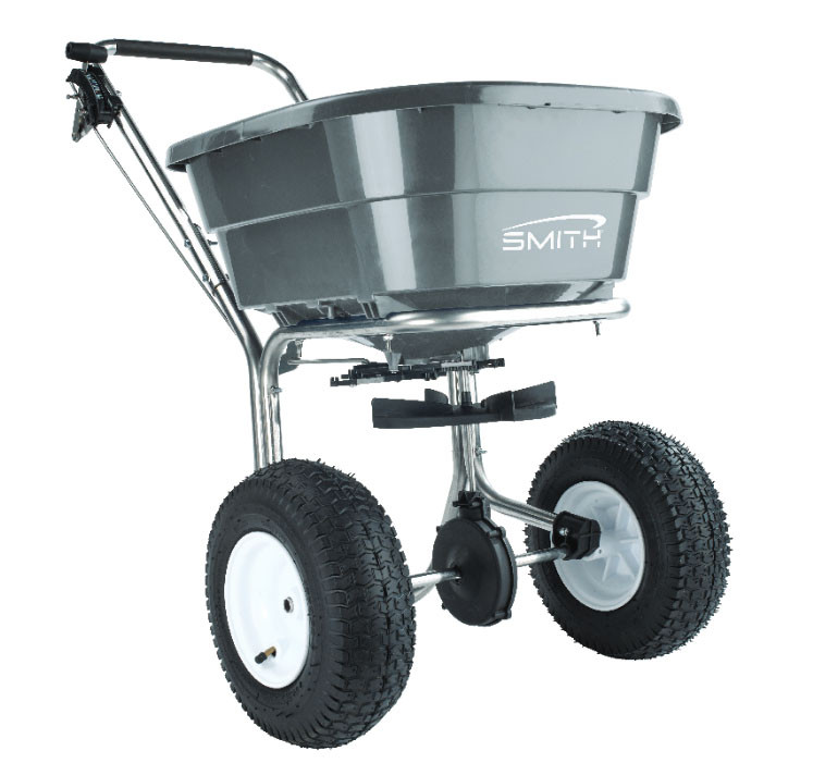 SMITH® SB80ST 80 lbs. Torque Grip Stainless Steel Push Spreader